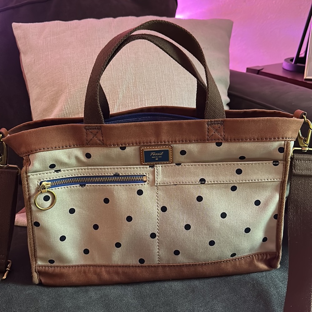 Fossil Passport Satchel Nw/oT